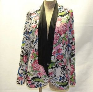Floral print jacket